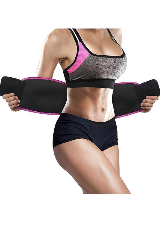Adjustable SweatFit Adjustable Waist Trimmer Belt for Women & Men