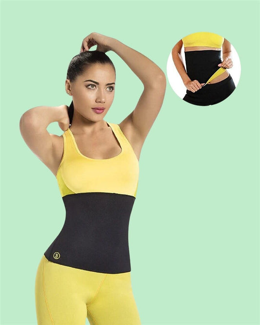 “Sweat Belt Hot Body Shaper – Adjustable Waist Trimmer for Men & Women”
